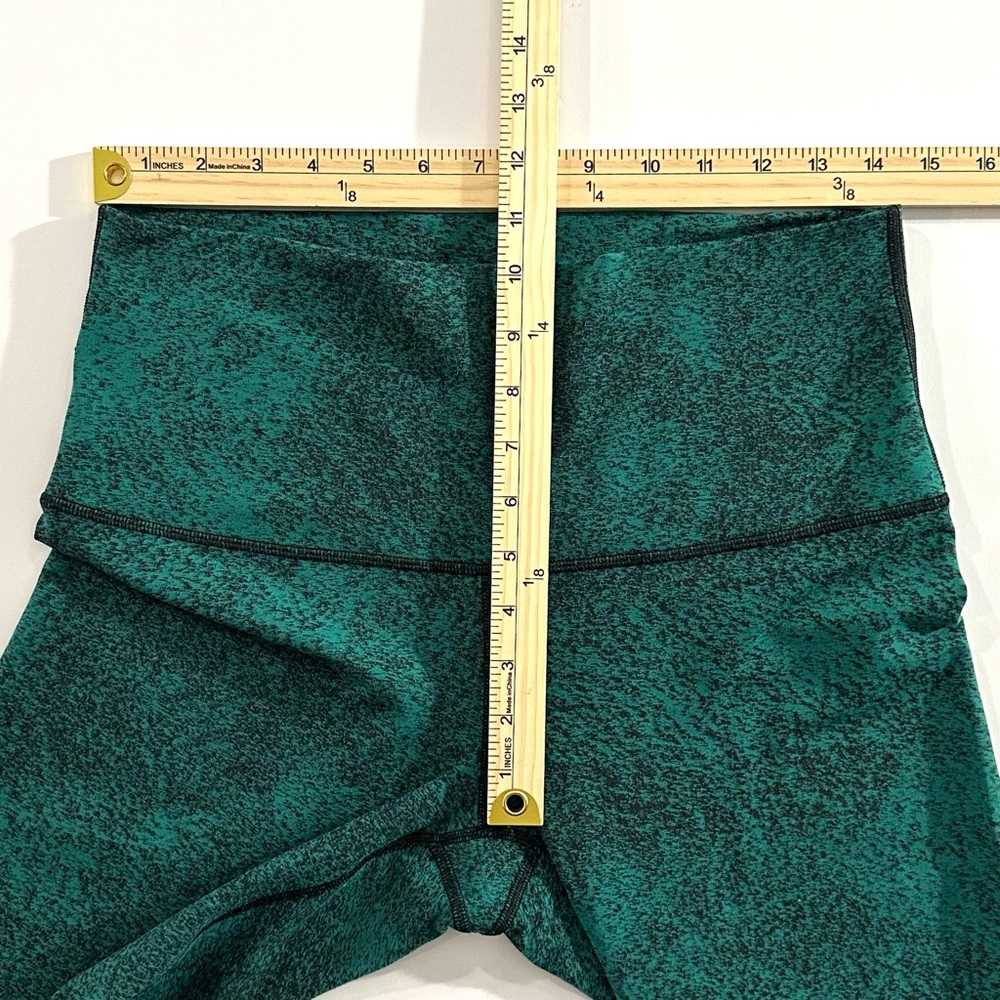Lululemon Wunder Under High-Rise 30" Luon - Spray Jacquard Hunter Green | 12 - Picture 4 of 12